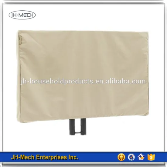 2016 popular waterproof polyester fabric tv cover