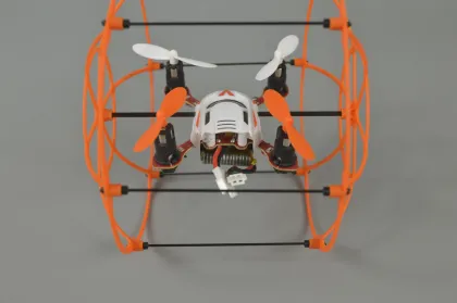 More safely 2.4G flying ball nano drone with lights.