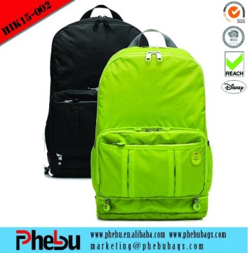 Outdoor sports travel hiking backpack can folded