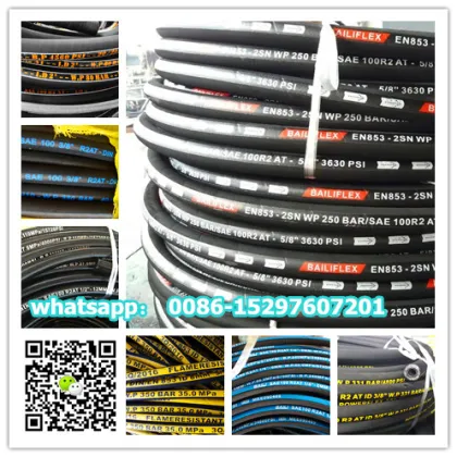 HYDRAULIC HOSE / RUBBER HOSE SEMPERIT, ALFAGOMMA, ZEC. POLYFLEX, EUROFLEX AEROFLEX MANULI, PARKER .SEL GATES