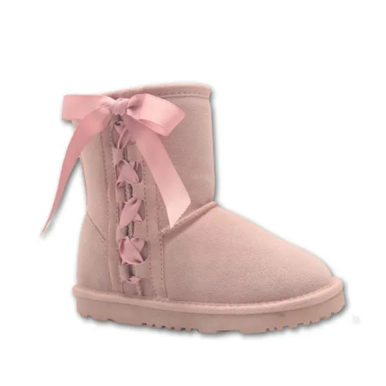 Kids Youth Boots Fashion Shoes with Laces