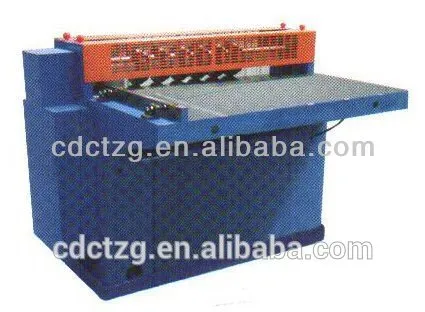 Tinplate cutting machine for making tin can