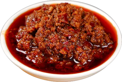 Glutinous chili peppers spicy fried hot pot base