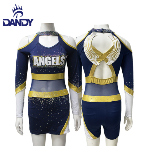 Tfajla Sexy ta 'Kwalità Għolja Dwana Nisa Żgħażagħ Cheer Apparel Cheer Uniforms