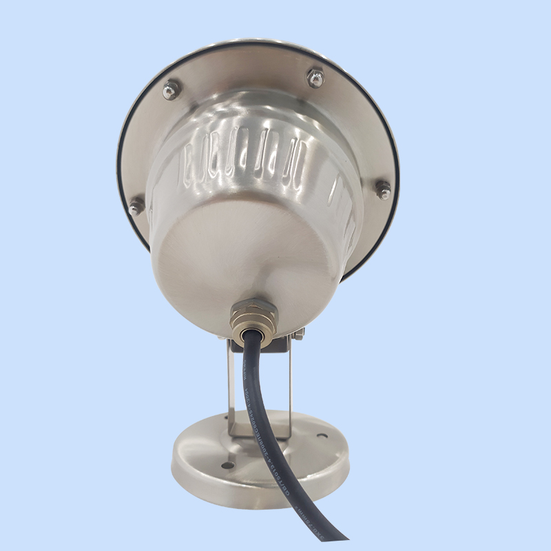 9watt 304SSSS 160 * 98M IP68 د اوبو لاندې ځای ر light ا