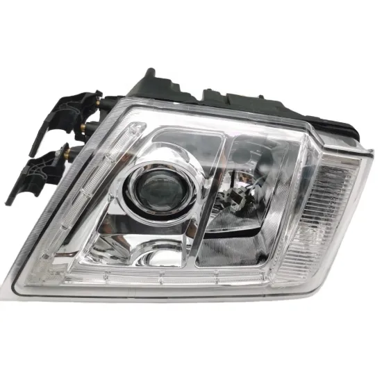 HID LED Headlights for Volvo FH FM 9 11 12 13 16 - 24V Black Replacement