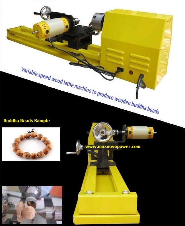 Woodworking Buddha Beads Copy Making Mini Metal Lathe Machine for Wood Lathe (MP-MG350FZ)