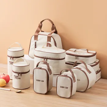 Insulation Aluminum Foil Lunch Box Bag for Students