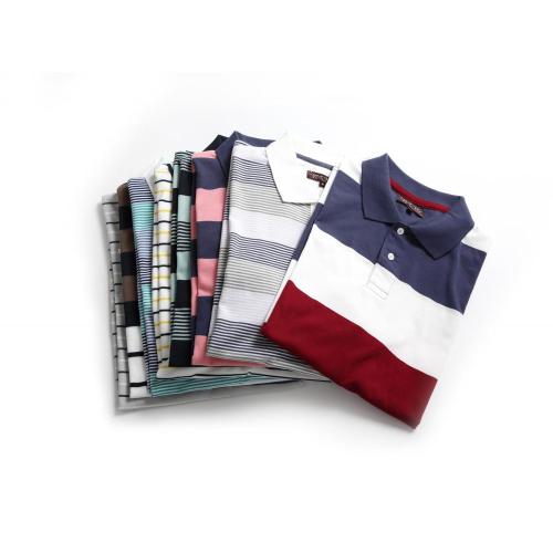 MEN'S YARN DYE POLO SHIRTS