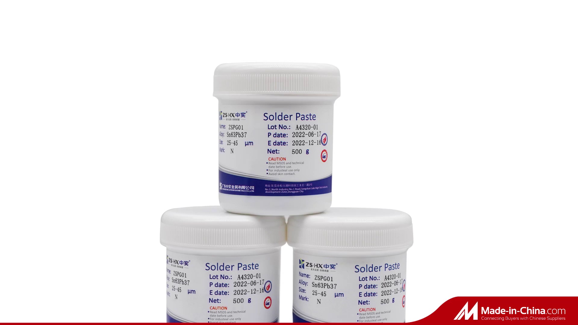 Sn63Pb37 Solder Paste for Welding Applications
