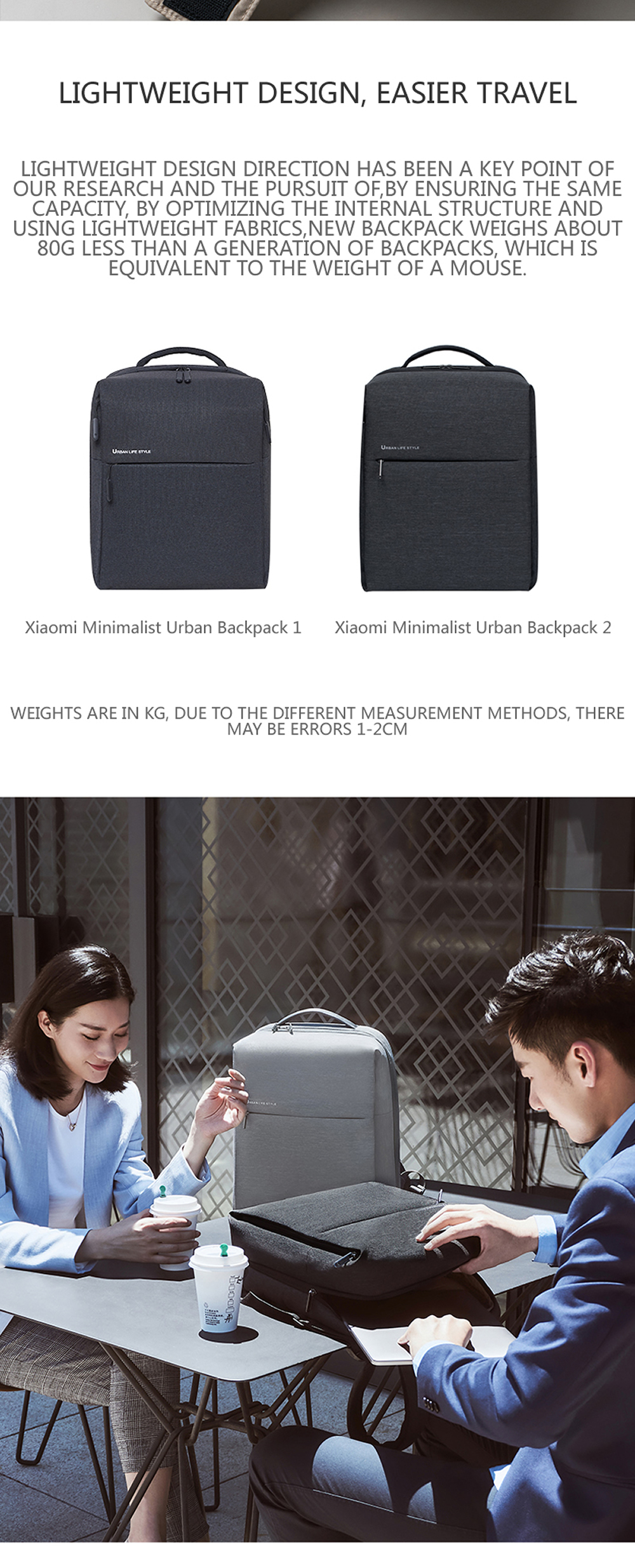 Mi Minimalist Urban Backpack 2 Mi Minimalist Urban Backpack 2
