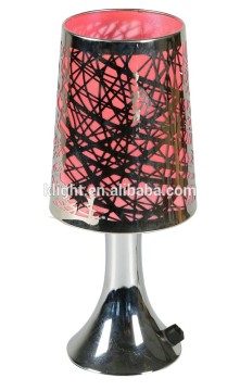 Metal Table Lamp, Hollow out Lampshade, moden style