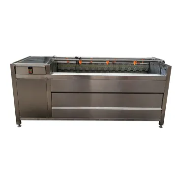 The Best-Selling QX-1800 Hair Roller Cleaning Machine for Potato and Carrot Cleaning and Peeling
