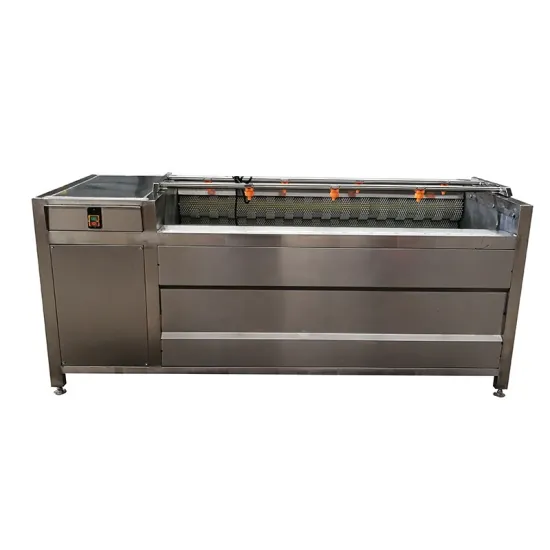 The Best-Selling QX-1800 Hair Roller Cleaning Machine for Potato and Carrot Cleaning and Peeling