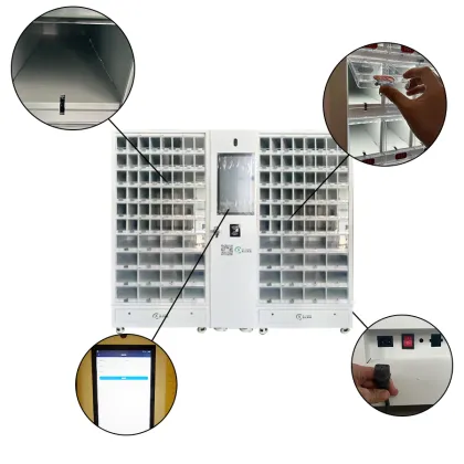 128-Grid Smart Control Combo Cabinet