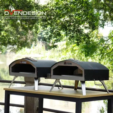 16 Inch Out Door Gas Pizza Oven Electric Counter Top Home Pizza Oven Manual Rotary Pizza Oven