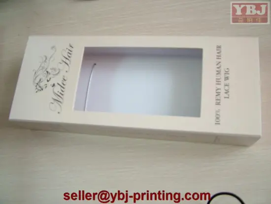 popular custom hair packaging/wholesale cheap hair extension packaging/hair extension packaging