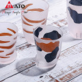 300ml Cat Paw Cup Milk juice Glass Cup