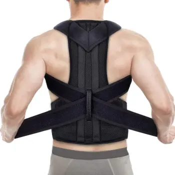 Hot Selling Neoprene Adjustable Shoulder Brace for Upper Back Pain