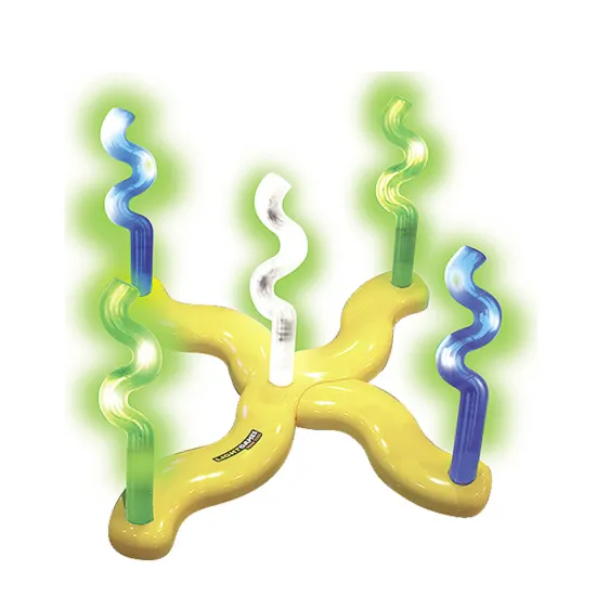 Outdoors Fun: LED Ring Toss Game - The Ultimate Toy for Boys and Girls