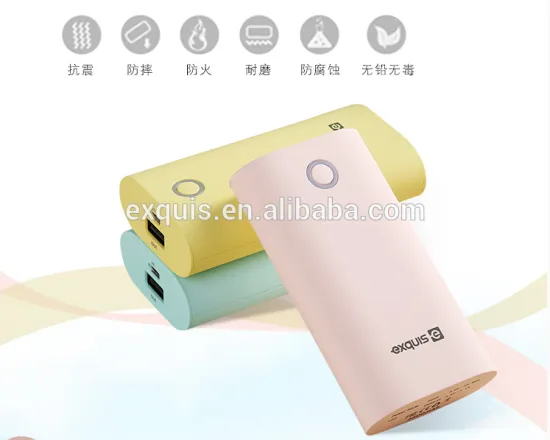 Factory new universal mobile charger power bank 5600mah for iphone Samsung smart phone
