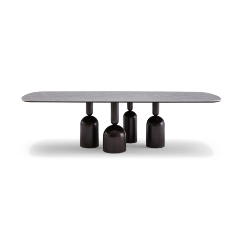 China Modern Quality Unique Marble Rectangular Dining Table Factory