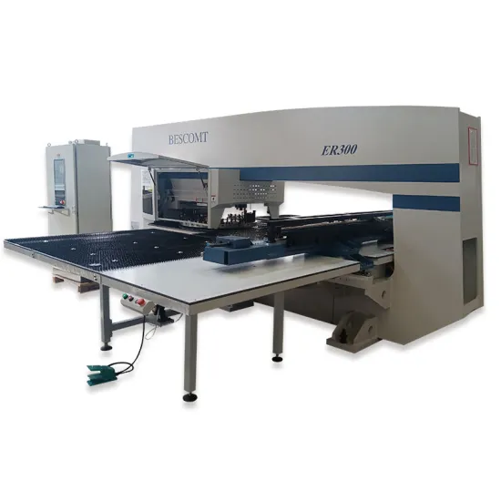 2023 Bescomt Turret Press Machine with German Servo Motor and Punch Tools