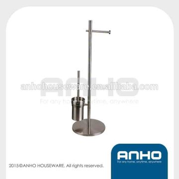 Stainless steel standing toilet set with paper holder in reasonable price