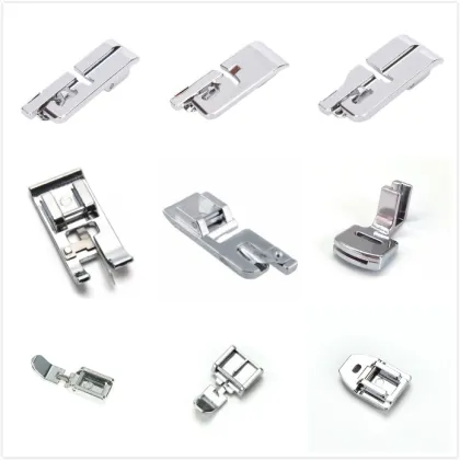 1Pcs Rolled Hem Curling Presser Foot For Sewing Machine Singer Janome Sewing Accessories