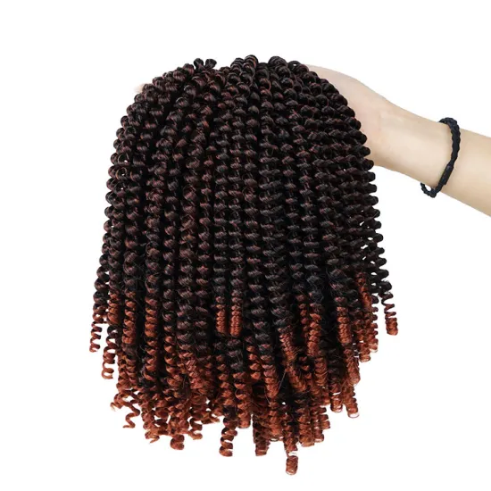 beyond beauty spring twist hair short curly crochet braiding hair