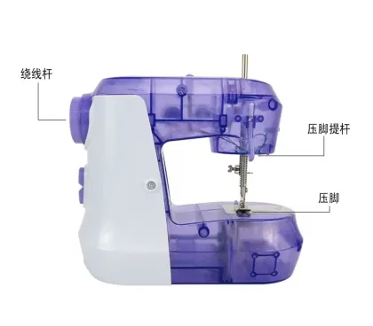 Colorful Portable Automatic Sewing Machine - US EU Standard Electric Sewing Machine