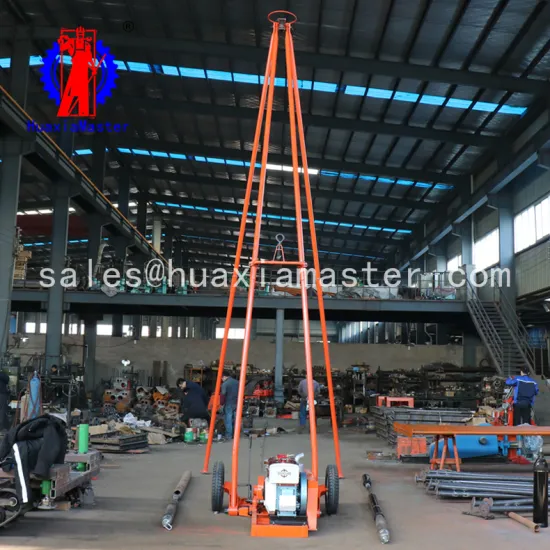SH30-2A Soil Testing Drilling Rig / Core Sample Investifation Drilling Rig / Small Bore Well Drilling Machine