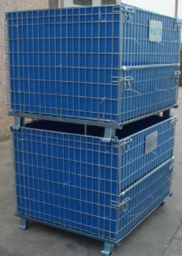 Hollow plate storage cage