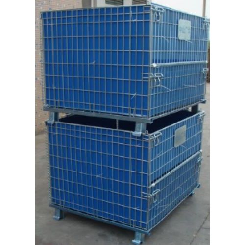 Hollow plate storage cage