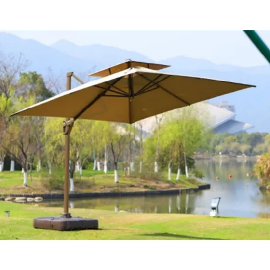 Outdoor Sun LED Light Patio Umbrella for Garden Shading