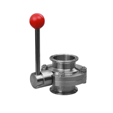 food union stainless steel butterfly valve