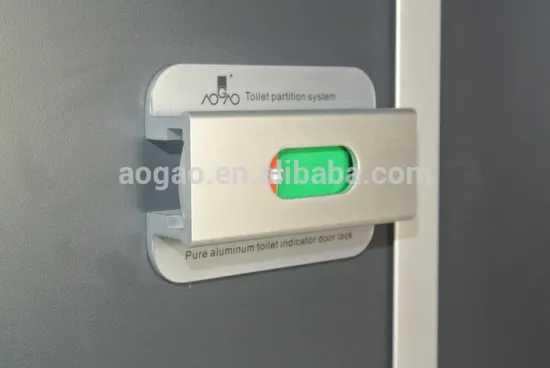 2015 Guangzhou Aogao toilet cubicle slide indicator lock