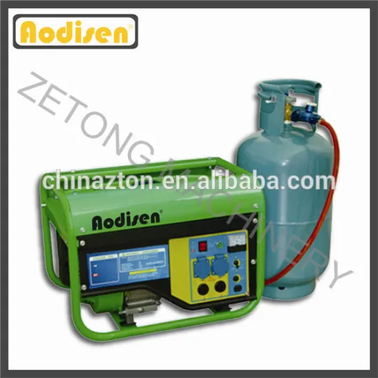 2500w portable LPG LNG gas generator