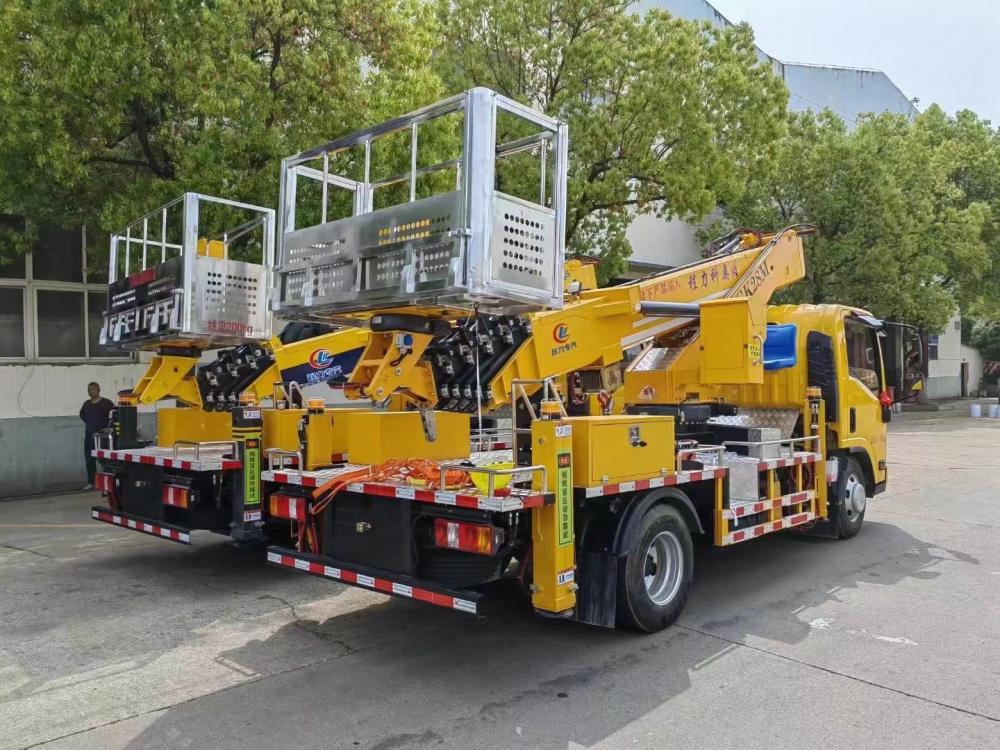 Isuzu 28 Meters Telescopic Aerial Bucket Truck 3 Jpg