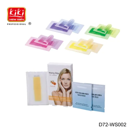 face waxing strips. disposable waxing strips. hair removal hard wax