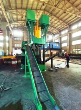 Mobile Hydraulic Briquetting Machine