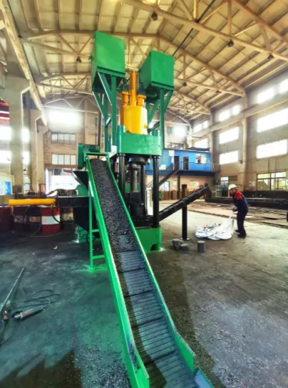 Mobile Hydraulic Briquetting Machine