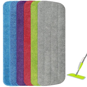 Factory Supply: Reusable Flat Mop Head Refills for Bona and Similar Spray Mops - Microfiber Replacement Pads for Household Cleaning