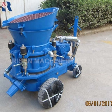 Air-Driven Dry or Damp Mix Shotcrete Machine for Coal Mine Concrete Spraying