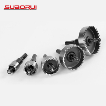 BORUI 12-80MM HSS Hole Saw Drill Bit Set for Stainless Steel, Metal, Iron, and Wood