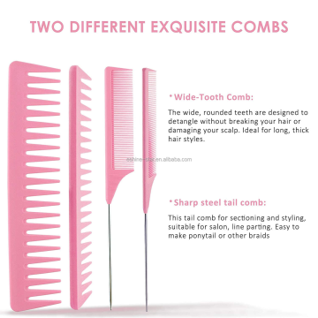 hairdressing combs Wide Tooth Comb for Detangling Thick Hair Manufactory