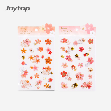 Ownday 101756 Pegatizas de planificador Sakura Blossom 3d al por mayor