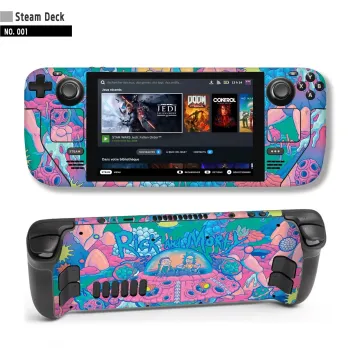 HD Scrub PVC Stickers and Skins for Valve Steam Deck Game Accessories
