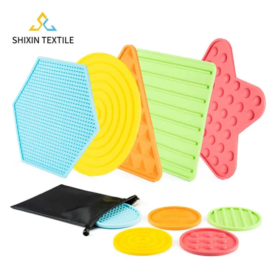 Vibrant Hues Shapes Tactile Sensory Tiles: A Playful Approach to Social Emotional Learning Activities for Autism