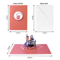Juego de baloncesto 3D Tarjetas de felicitación